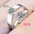 Prince  Princess Sterling Silver Cubic Zirconia Crystal Designer Couple rings
