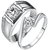 Mr  Mrs Love Forever Designer Edition Adjustable Engagement Couple Rings
