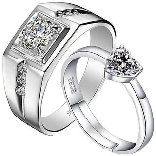Buy His Her Love Forever Designer Edition Adjustable Engagement