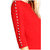 Aashish Fabrics - Red Mini Women Dress