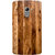 Lenovo K4 Note Case, Wooden Texture Light Brown Slim Fit Hard Case Cover/Back Cover for Lenovo Vibe K4 Note