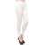 Makeon Fashion Women's cotton Churidar Leggings Combo (Pack of 2 Skincolor, White)