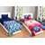 RD TREND 3D PRINTED SINGLE BEDSHEET Combo of 2 bedsheet With 2 Pillow Covers