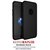 MOBIMON 360 Degree Full Body Protection Front Back Case Cover (iPaky Style) with Tempered Glass for Motorola Moto E4 Plus - Black