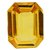 8.25 CARAT 100 Natural  Emerald CUT Yellow Sapphire, Pukhraj, By Lab Certified