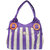 Multipurpose Carrying Case Women's Elegance Style Handbag Clutches Ladies Carry Bag Purse Travelling Tote Bag(Purple)