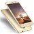 MOBIMON 360 Degree Full Body Protection Front Back Case Cover (iPaky Style) with Tempered Glass for Motorola Moto E4 Plus - Gold