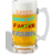 Print Operas  Printed Designer Beer mugs of 0.5 quart and Premium Glossy Finish taransparent - Worlds greatest father