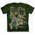 Forest Tigers Poly Cotton fabric T-shirts For Men's