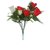 Adaspo Artificial Colourful Rose Bunch For Vase ( 45X35X35 CM ) (Red)