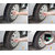 Destorm Universal Tire Pressure Warning Monitoring Indicator Valve Caps - Silver (4 Pcs) TPMS