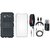 Redmi 4 Shockproof Tough Armour Defender Case with Memory Card Reader, Silicon Back Cover, Digital Watch, Earphones, USB Cable and AUX Cable