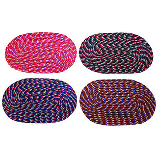 Premium Door Mat Pack Of 4 Oval