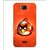 Snooky Printed Wouded Bird Mobile Back Cover For Huawei Y560 - Red