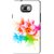 Snooky Printed Colorfull Flowers Mobile Back Cover For Samsung Galaxy S2 - Multi