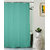 Lushomes Unidyed Green Polyester Shower Curtain with 12 Plastic Eyelets