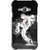 Snooky Printed Dance Mania Mobile Back Cover For Samsung Galaxy Ace J1 - Black