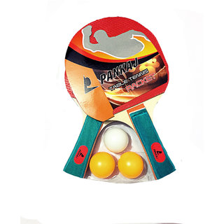 Buy Pankaj table Tennis Racket combo (set of 2 Racket +3balls ... Buy Pankaj table Tennis Racket combo (set of 2 Racket +3balls ...