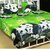 Reet Textile Panda 3D Printed Poly-cotton Double Bed Sheet with 2 Pillow Covers