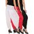 Culture the Dignity Women's Lycra Side Plated Dhoti Patiala Salwar Harem Pants Combo - C_SP_DH_BPW - Black - Pink - White - Pack of 3