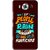 Snooky Printed Monsoon Mobile Back Cover For Microsoft Lumia 950 - Brown