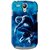 Snooky Printed Blue Hero Mobile Back Cover For Samsung Galaxy S3 Mini - Blue