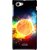 Snooky Printed Paint Globe Mobile Back Cover For Sony Xperia J - Multi