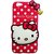NIK TECH ONLINE Premium Soft Cute Hello Kitty Back case Cover for Oppo f3 (pink)