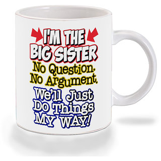 Mooch Wale I'M The Big Sister Rhs Ceramic Mug