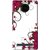 Snooky Printed Flower Creep Mobile Back Cover For Micromax Yu Yunique - Pink