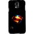 Snooky Printed Super Hero Mobile Back Cover For Samsung Galaxy S5 - Black