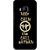 Snooky Printed Keep Calm Mobile Back Cover For HTC One M9 - Black