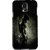 Snooky Printed Hunting Man Mobile Back Cover For Samsung Galaxy S5 - Black