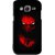 Snooky Printed Spider Eye Mobile Back Cover For Samsung Galaxy j2 - Black