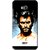 Snooky Printed Angry Man Mobile Back Cover For Micromax Bolt Q336 - Black