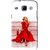 Snooky Printed Attitude Girl Mobile Back Cover For Samsung Galaxy 8262