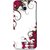 Snooky Printed Flower Creep Mobile Back Cover For Infocus M2 - Pink