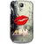 Snooky Printed Love You Mobile Back Cover For Samsung Galaxy S3 Mini - Multi