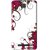 Snooky Printed Flower Creep Mobile Back Cover For Lenovo A1900 - Pink