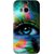 Snooky Printed Designer Eye Mobile Back Cover For HTC One M8 - Multi