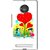 Snooky Printed Heart Plant Mobile Back Cover For Micromax Yu Yuphoria - White