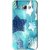 Snooky Printed Sparkling Stars Mobile Back Cover For Samsung Galaxy A3 - Blue