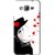 Snooky Printed Mistery Girl Mobile Back Cover For Samsung Galaxy Grand Max - Black