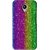 Snooky Printed Sparkle Mobile Back Cover For Meizu M2 Note - Multi