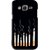 Snooky Printed Smoking Mobile Back Cover For Samsung Galaxy j2 - Black