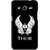 Snooky Printed The Thor Mobile Back Cover For Samsung Galaxy Core 2 - Black