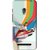 Snooky Printed Kick FootBall Mobile Back Cover For Asus Zenfone 5 - Multi