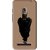 Snooky Printed Hiding Man Mobile Back Cover For Asus Zenfone 5 - Brown
