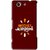 Snooky Printed Mischief Mobile Back Cover For Sony Z3 Mini - Brown