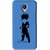 Snooky Printed Son Gohan Mobile Back Cover For Meizu M1 Note - Blue